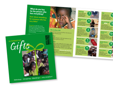 Grassroots Alternive Gifts Leaflet