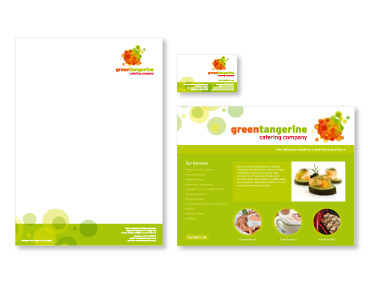 Green Tangerine stationery