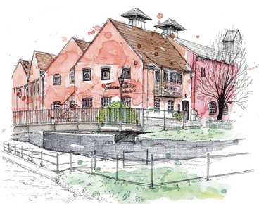 Maltings Illustration